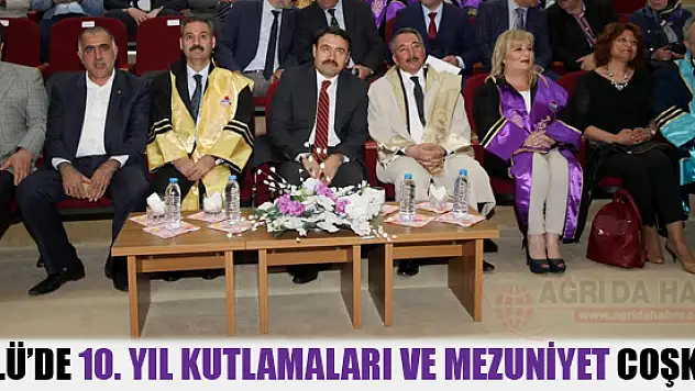 A.İ.Ç.Ü'de 10. Yıl Kutlamaları ve Mezuniyet Coşkusu