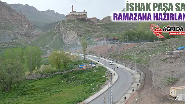 Tarihi İshak Paşa Sarayı Ramazana Hazırlanıyor