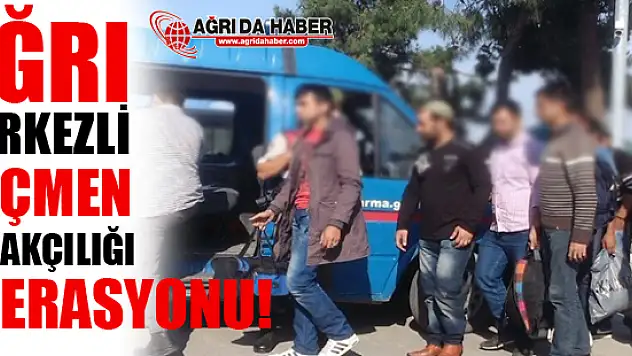 Ağrı Merkezli Göçmen Kaçakçılığı Operasyonu Düzenlendi