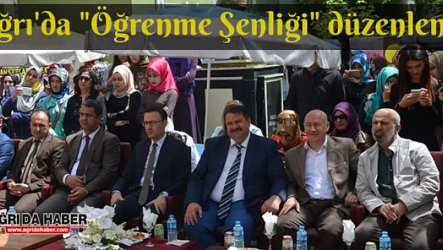 Ağrı'da Mehter Takımı Eşiliğinde 'Öğrenme Şenliği' düzenlendi