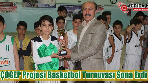 ÇOGEP Projesi Basketbol Turnuvası Sona Erdi