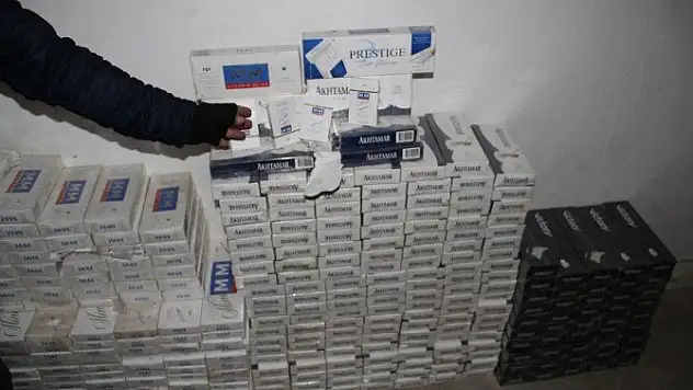 24 Bin Paket Kaçak Sigara Ele Geçirildi