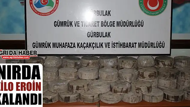 Sınır Kapısında 86 Kilo Eroin Yakalandı