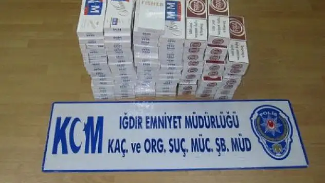 Sınırda Çuvallarla Gizlenmiş 28 bin 60 paket kaçak sigara ele geçirildi