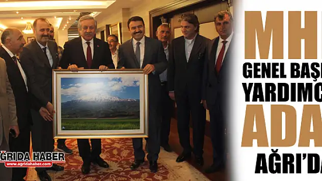 MHP Genel Başkan Yardımcısı Adan, Ağrı'da