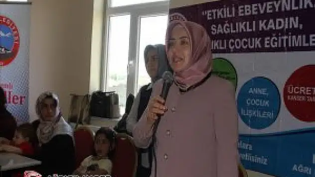Ağrı Merkez Köylerinde kadınlara yönelik eğitimler devam ediyor