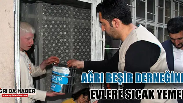 Ağrı Beşir Derneğinin 'Bir Kap Bir Kalp' Projesi yoksulların yüzünü güldürüyor