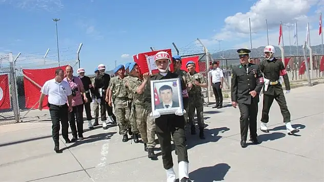 Bingöl'de Şehit Asker İçin Tören Düzenlendi