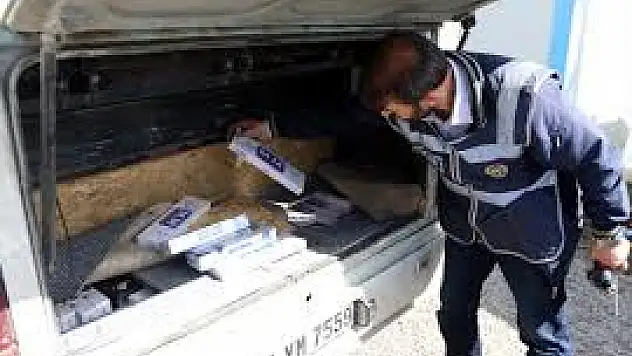 Erzurum'da Kaçak Sigara Operasyonunda 15 Bin Paket Kaçak Sigara Ele Geçirildi