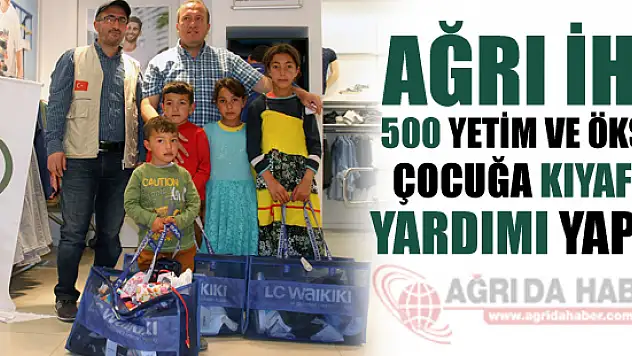 500 Yetim ve Öksüz Çocuğun 'Bayramlık' Sevinci