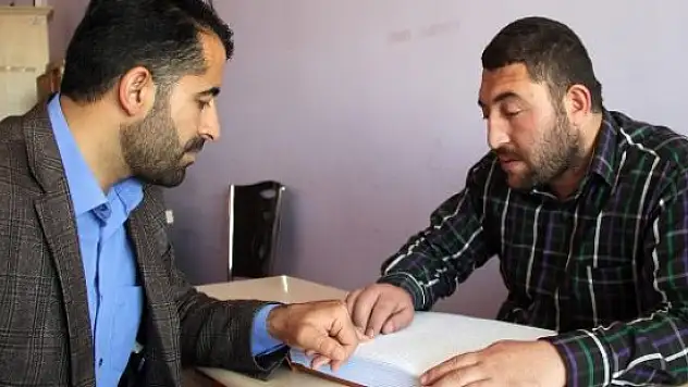 Ağrı'da Görme Engelliler için 'Braille Alfabesi ile Kur'an' Kursu