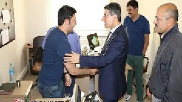 Ağrı Tarım İl Müdürü Kenan ENGİN Personelle Bayramlaştı
