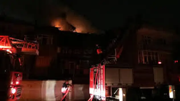 Malatya'da Yangın Çıktı !