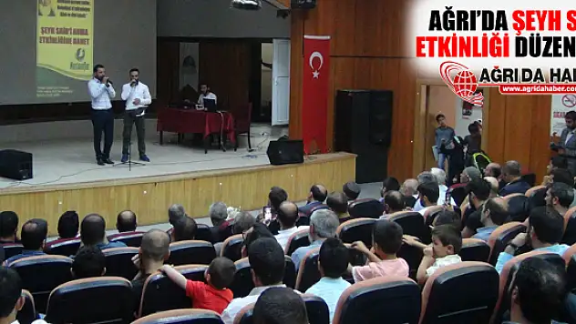 Ağrı'da Şeyh Said Etkinliği Düzenlendi