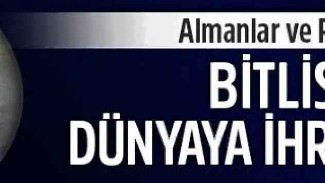Bitlis'te yapılan Ceviz Reçeline Alman ve Ruslardan yoğun talep