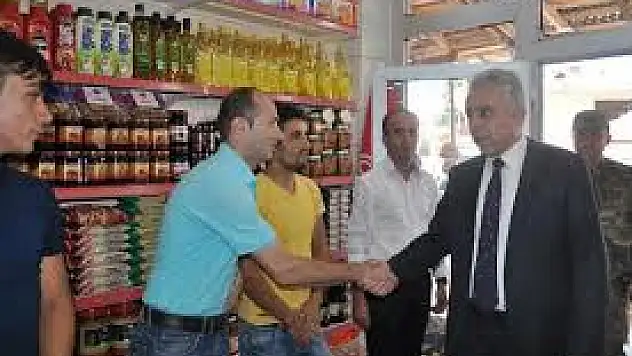 Vali Toprak Esnafı Ziyaret Etti !