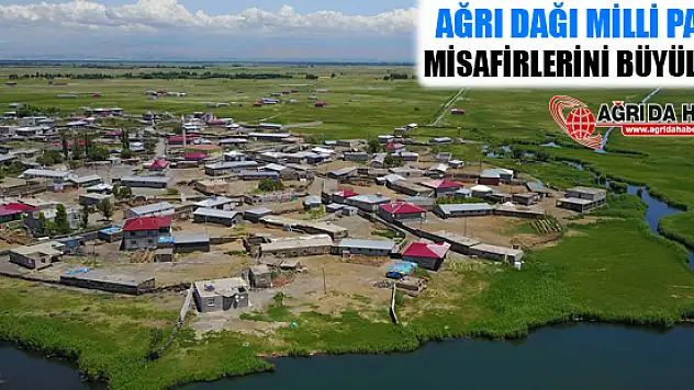 Ağrı Dağı Milli Parkı Misafirlerini Büyülüyor