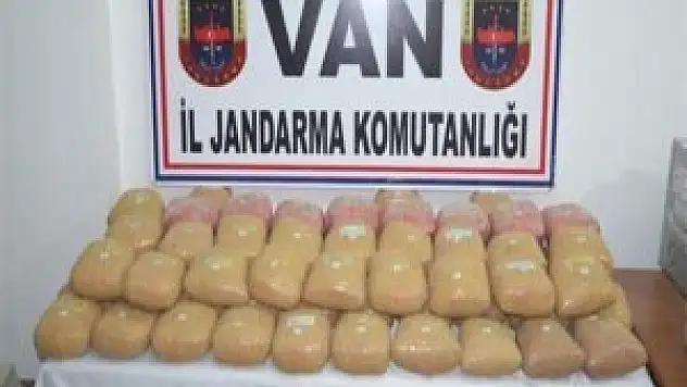 Van'da Bitmek Bilmeyen Uyuşturucu Operasyonu