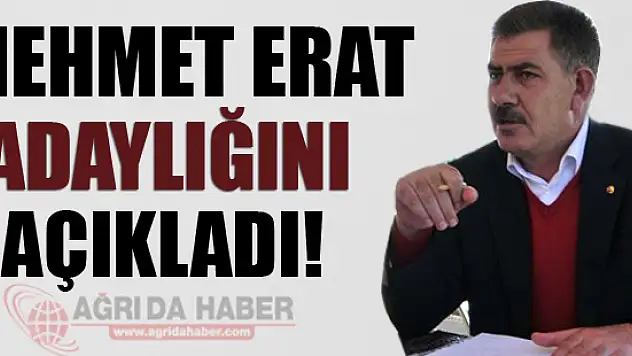 ATSO Seçimleri Başladı Mehmet Erat Adaylığını Açıkladı!