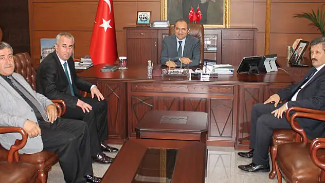 Başkan Çakır'dan Vali Kaban'a Ziyaret !