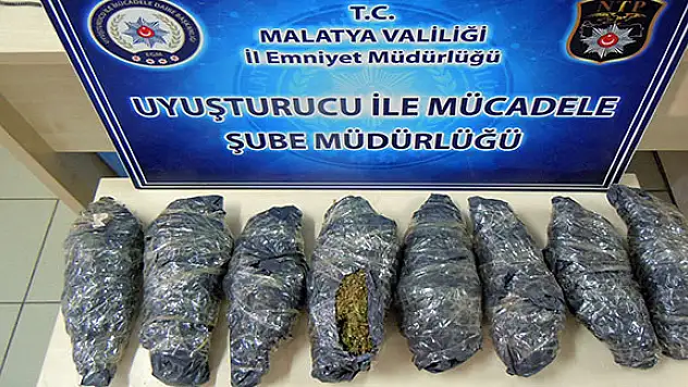 Malatya'da Uyuşturucu Operasyonu 2 Kişi Tutuklandı