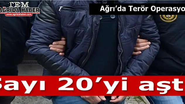 Ağrı'da PKK/KCK'ya Yönelik Terör Operasyonları