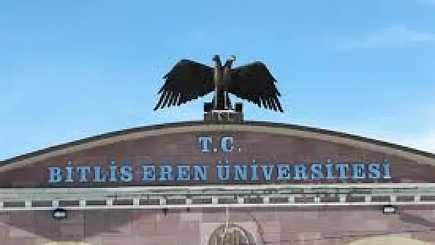 Bitlis Eren Üniverstesi'nde Yenilik