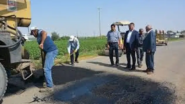 Başkale Asfalt Çalışmalarını Başlattı