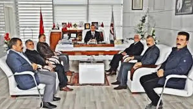 Elazığspor Etso Başkanı Alan'a Ziyaret