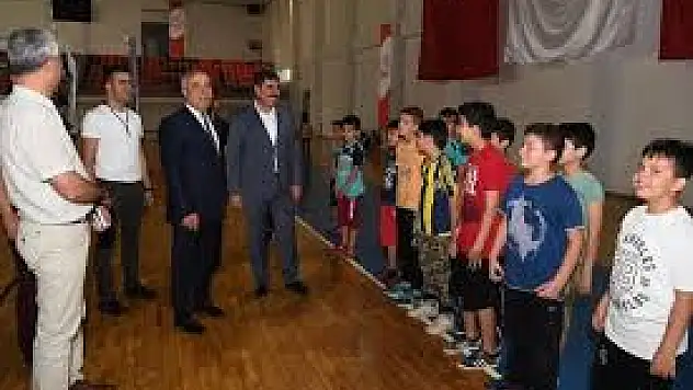Başkan Asya Ve Rektör Polat Kurslarını Ziyaret Etti