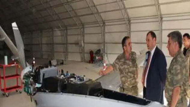 Elazığ Valisi İnsansız Hava Araçlarını İnceledi