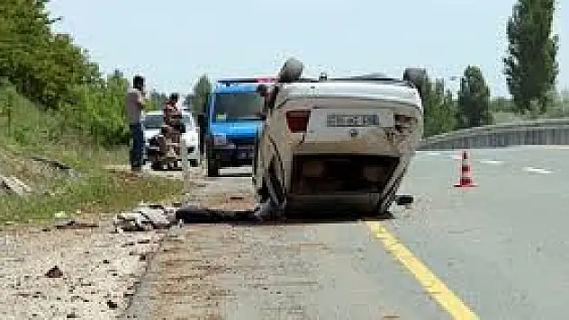 Elazığ'da Trafik Kazası: 1 Ölü