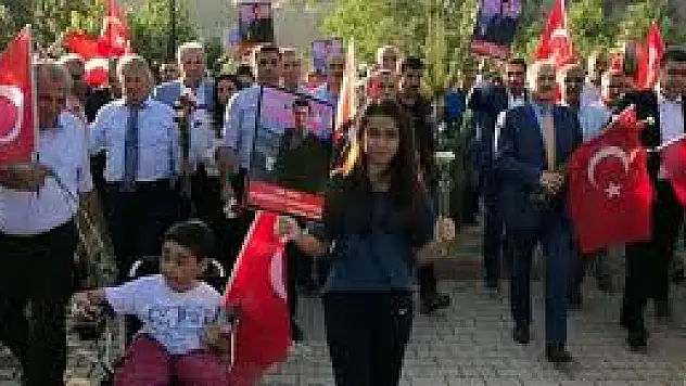 Tunceli'deki 'Teröre Lanet Yürüyüşü' Başladı