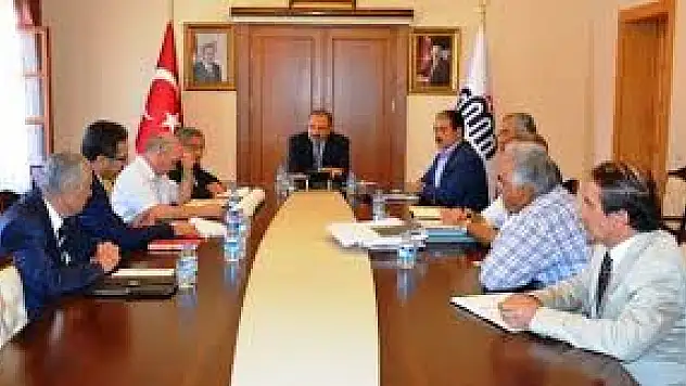 Malatya'da Sanayi Sitelerinin Taşınması Toplantısı