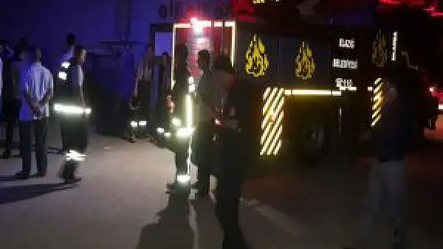 Elazığ'da Düğün Salonunda Yangın