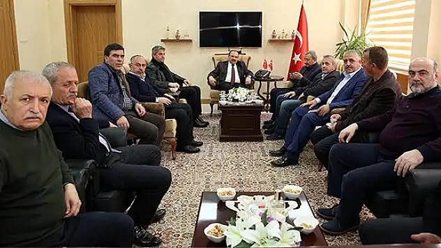 Demiröz'den, Vali Ustaoğlu'na Ziyaret