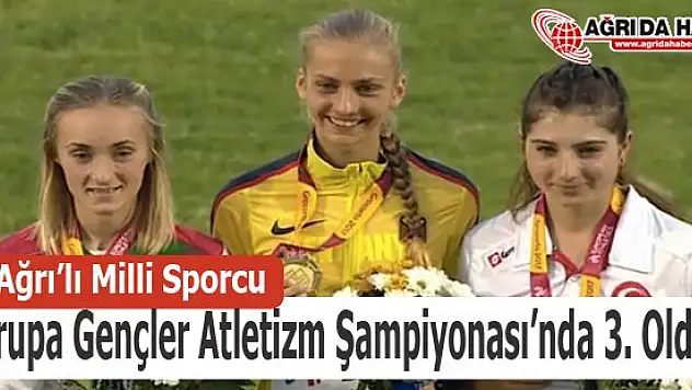 Ağrılı Milli Sporcu Gülnaz Avrupa 3.sü Oldu