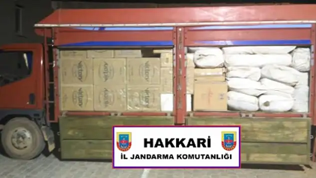 Yüksekova'da Kaçak Sigara