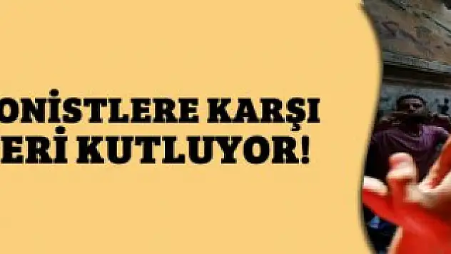 Filistin Halkı Siyonistlere Karşı Elde Edilen Zaferi Kutluyor!