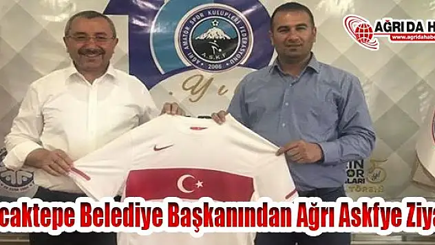Sancaktepe Belediye Başkanı'ndan Ağrı Askf'ye Ziyaret