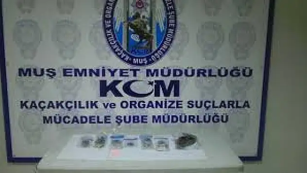 Muş'ta Uyuşturucu Operasyonu