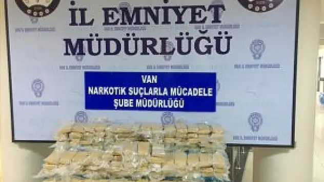 Van'da Uyuşturucu Operasyonu