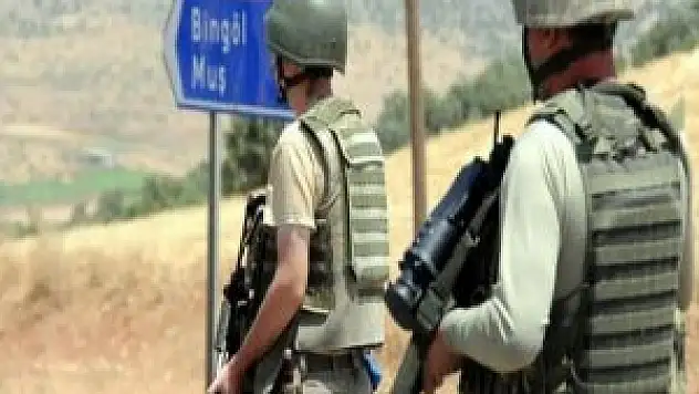 Bingöl'de Terör Operasyonu: 16 Sığınak ve 2 Depo Basıldı