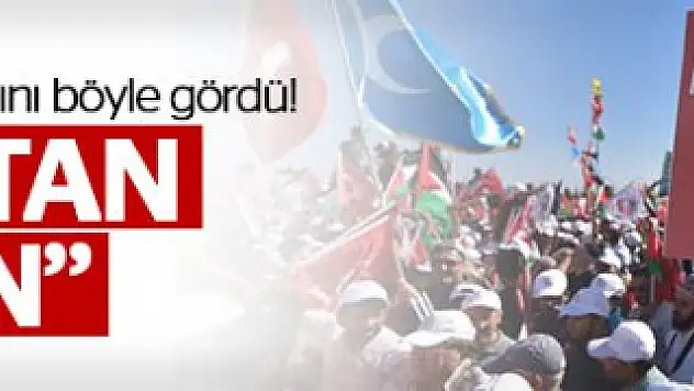 İsrail basınını korkutan Yenikapı'daki mitingi ve o Meşhur Slogan!