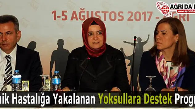 Bakan Kaya'dan Kronik Hastalığa Yakalanan Yoksullara Destek Programı