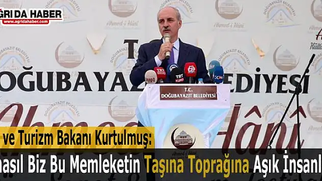 Bakan Kurtulmuş Ahmed-i Hani Kültür Sanat Ve Turizm Festivali'nde