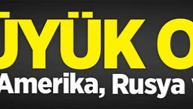 Suriye'de büyük oyun
