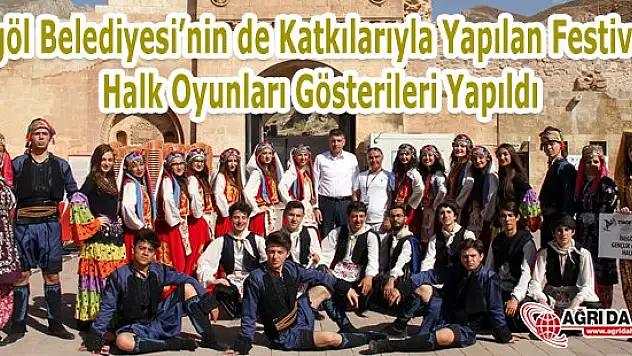 Ahmed-i Hani Kültür, Sanat Ve Turizm Festivali'nde Halk Oyunları Gösterisi Yapıldı