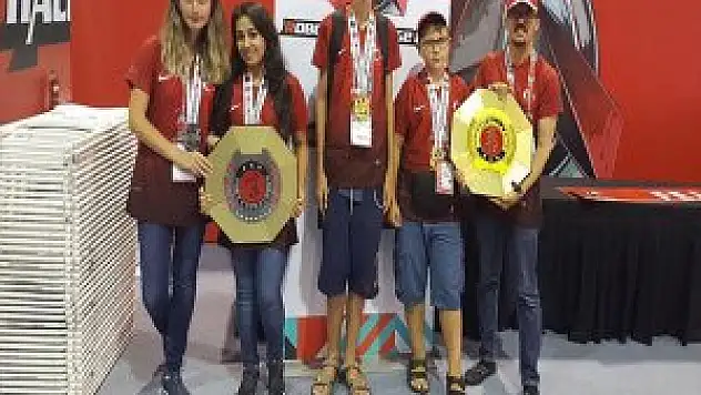 Antalya Robot Takımı Dünya Şampiyonu Oldu