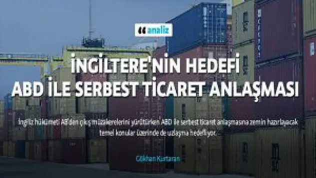 İngiltere'nin Hedefi Abd İle Serbest Ticaret Anlaşması
